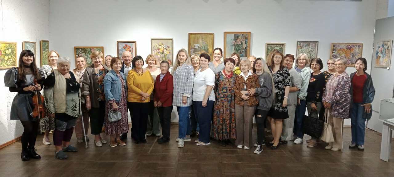 ВІДКРИТТЯ ХУДОЖНЬОЇ ВИСТАВКИ «ТВОРЧИЙ ПОРТРЕТ ХУДОЖНИЦІ ВІРИ ГЕРАСИМЧУК»