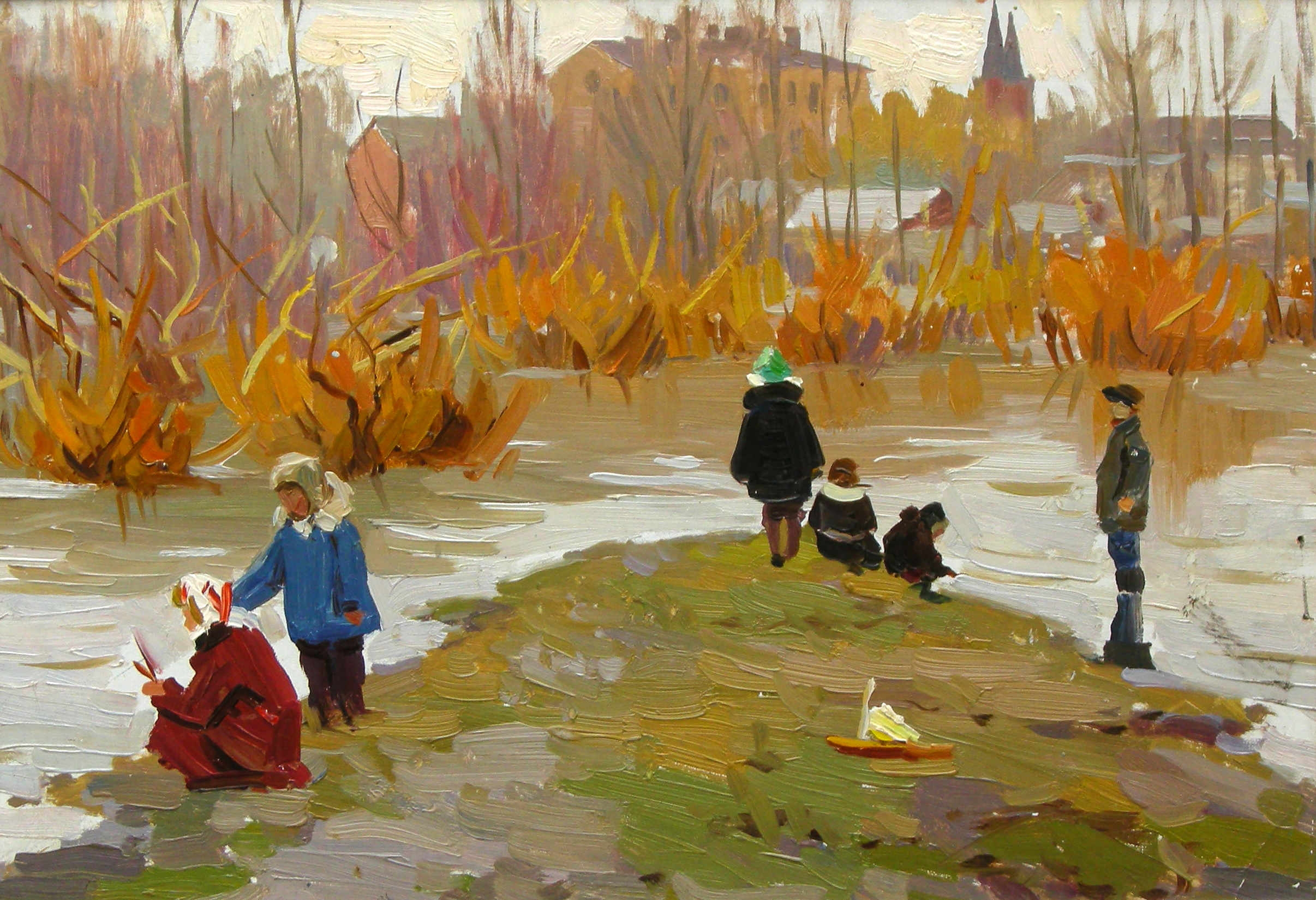 ПОВІНЬ. В. Колосов. 1956 р